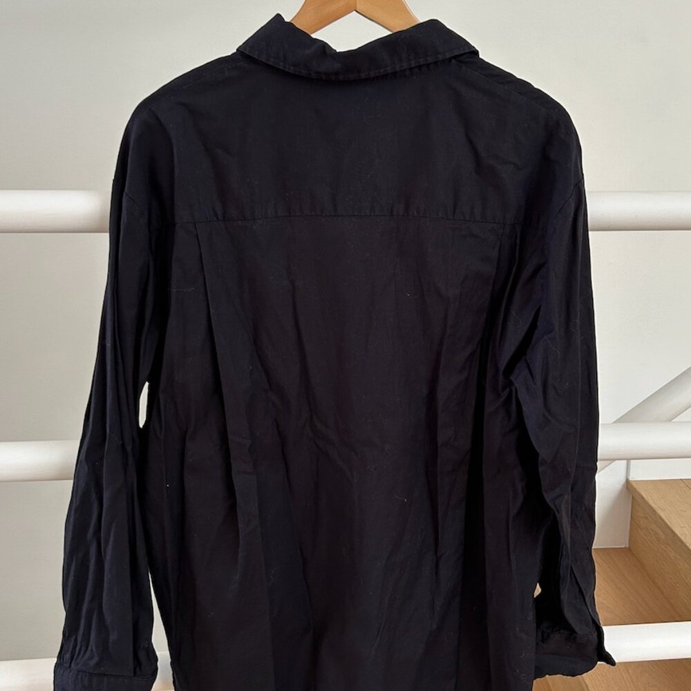 Reformation Will Oversized Button Down Shirt In B… - image 4